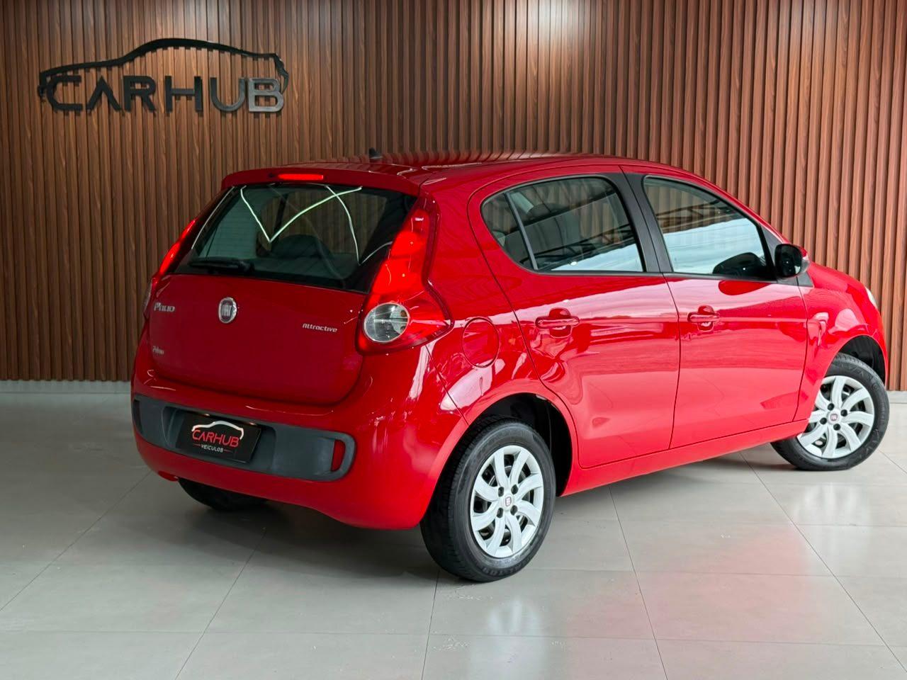 Foto numero 3 do veiculo Fiat Palio ATTRACTIV 1.0 - Vermelha - 2014/2015