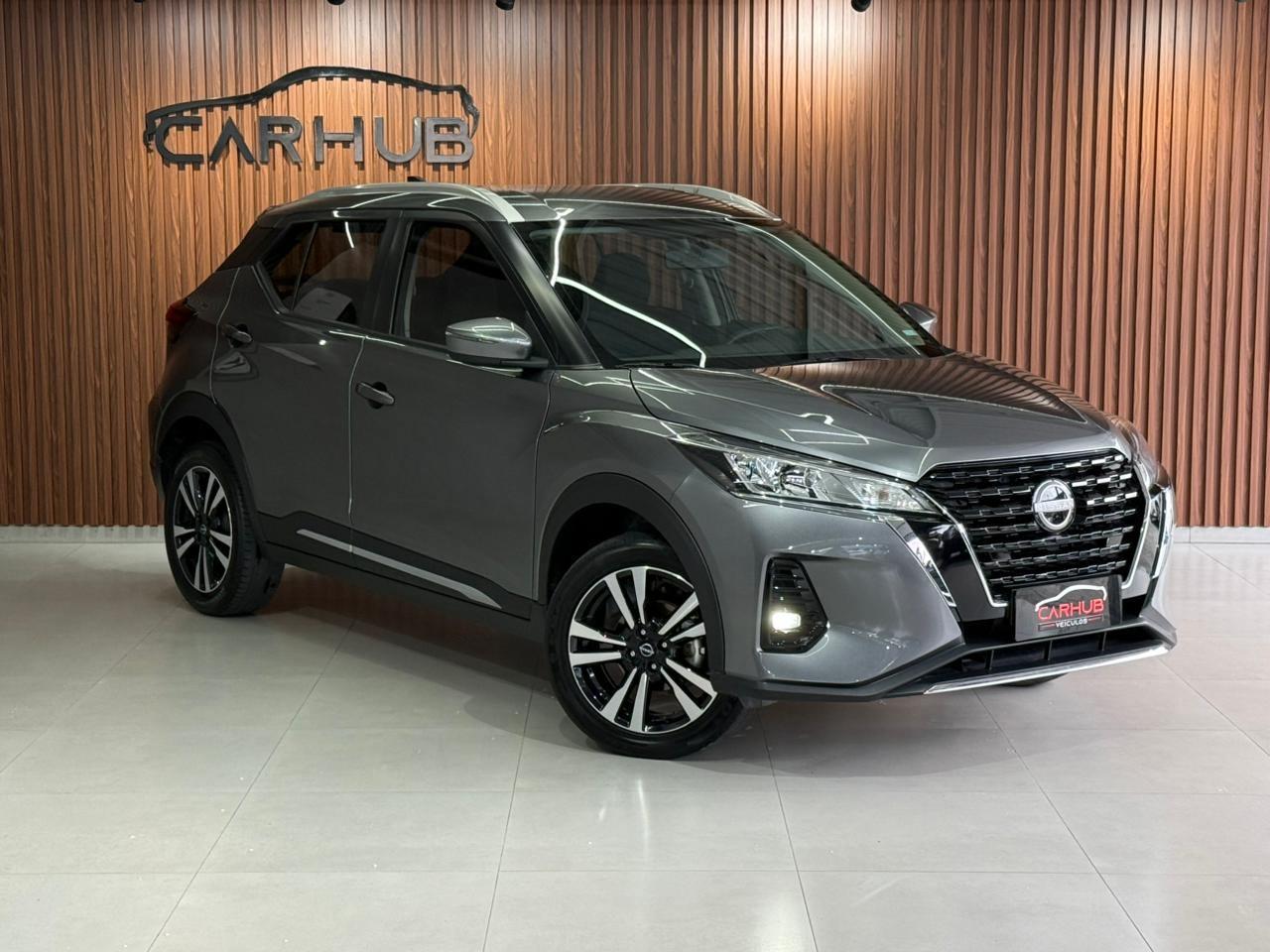 Foto numero 1 do veiculo Nissan Kicks Advance 1.6 16V Flex Aut.  - Cinza - 2023/2023