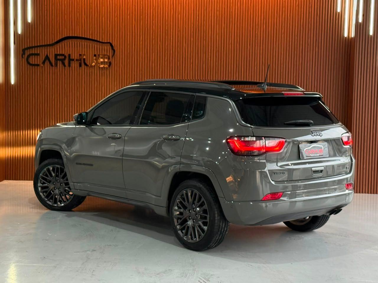 Foto numero 2 do veiculo Jeep Compass S T270 1.3 TB 4x2 Flex Aut.  - Cinza - 2021/2022