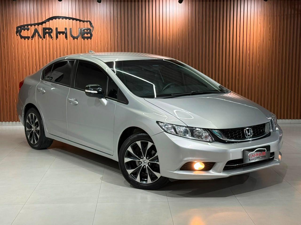 Foto numero 1 do veiculo Honda Civic LXR - Prata - 2015/2016