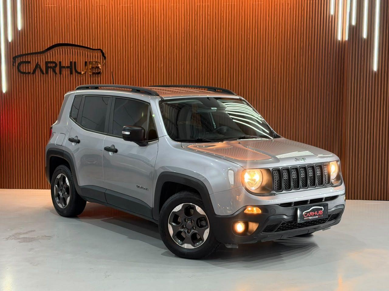 Foto numero 1 do veiculo Jeep Renegade 1.8 AT - Prata - 2019/2020