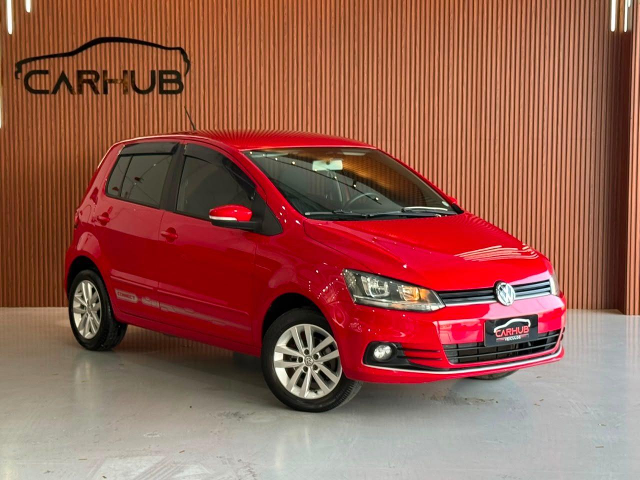 Foto numero 1 do veiculo Volkswagen Fox Connect 1.6 Flex 8V 5p  - Vermelha - 2019/2019