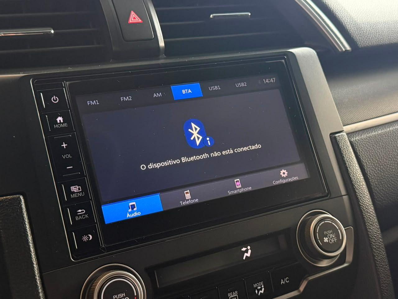 Foto numero 6 do veiculo Honda Civic Sedan EX 2.0 Flex 16V Aut.4p  - Prata - 2019/2019