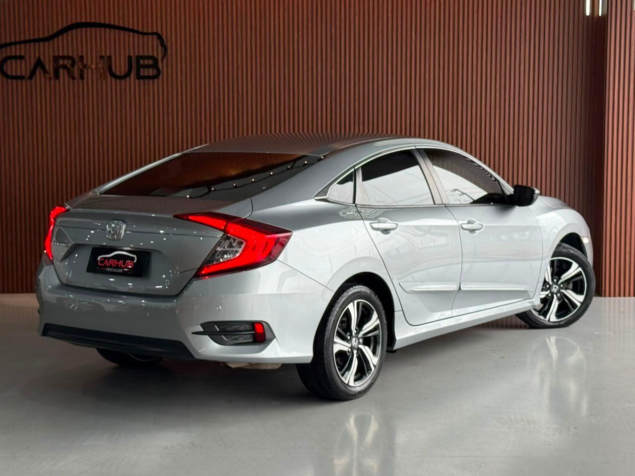 Foto numero 3 do veiculo Honda Civic Sedan EX 2.0 Flex 16V Aut.4p  - Prata - 2019/2019