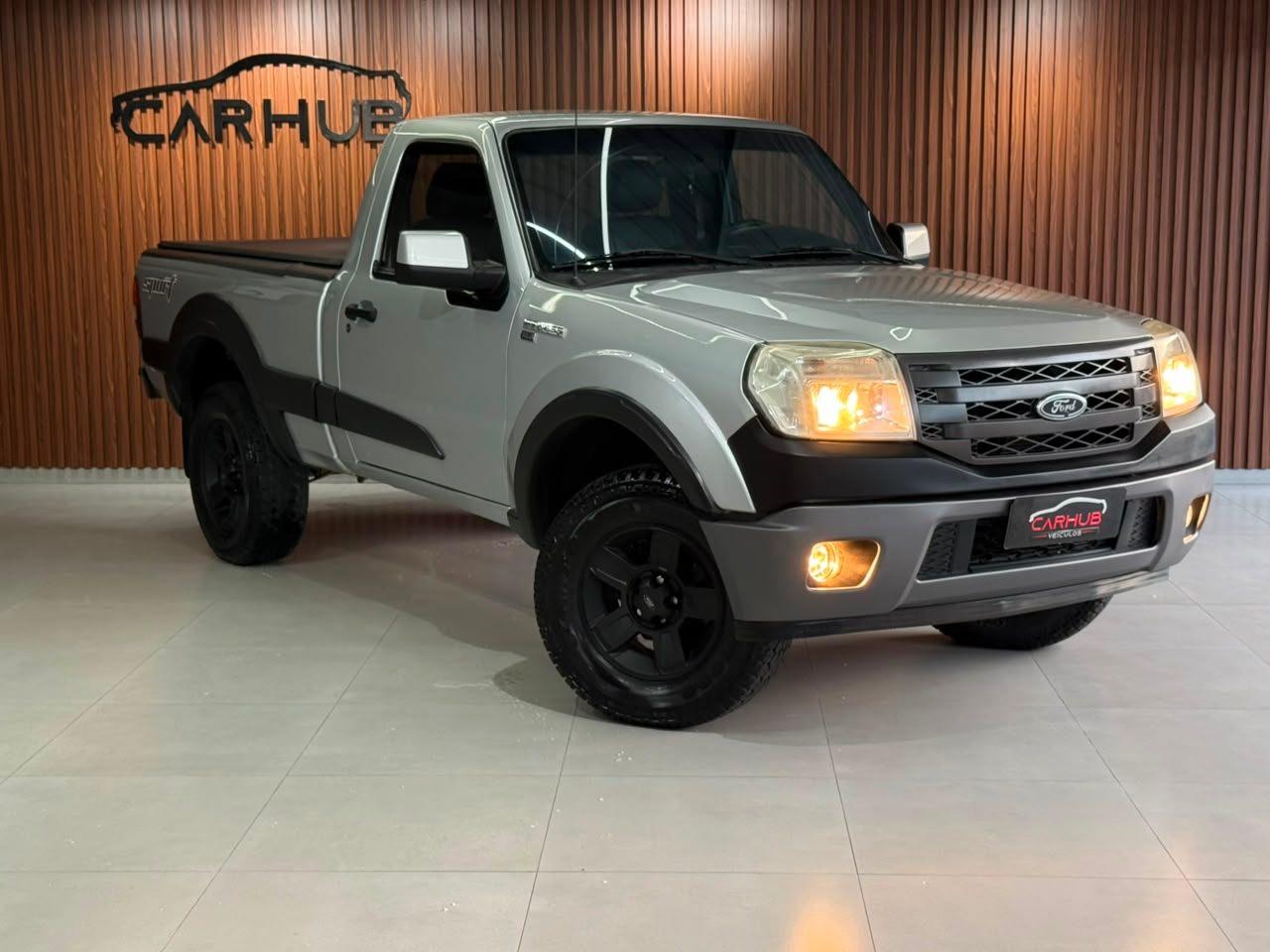 Foto numero 1 do veiculo Ford Ranger /  XLS 10A - Prata - 2010/2011