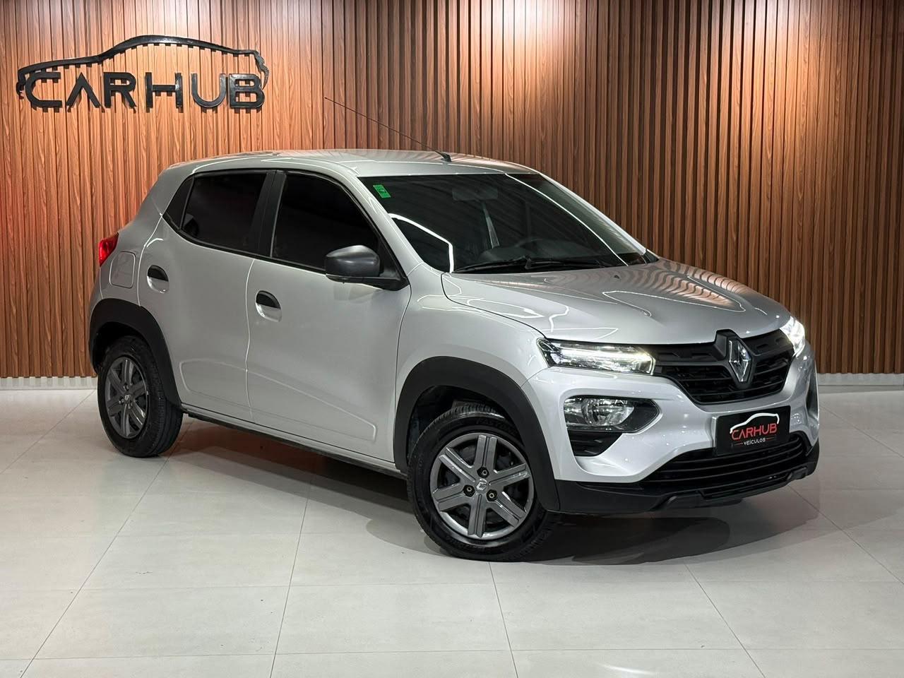Foto numero 1 do veiculo Renault Kwid Zen 1.0 Flex 12V 5p Mec.  - Prata - 2024/2025