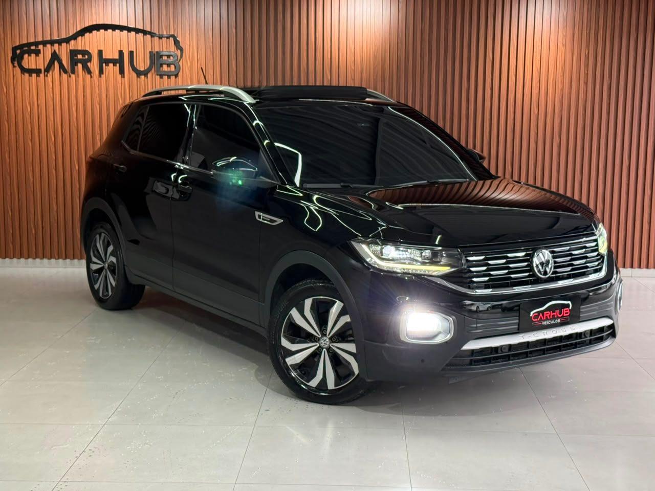 Foto numero 1 do veiculo Volkswagen T-Cross Hig. 250 TSI 1.4 Flex 16V 5p Aut  - Preta - 2020/2021