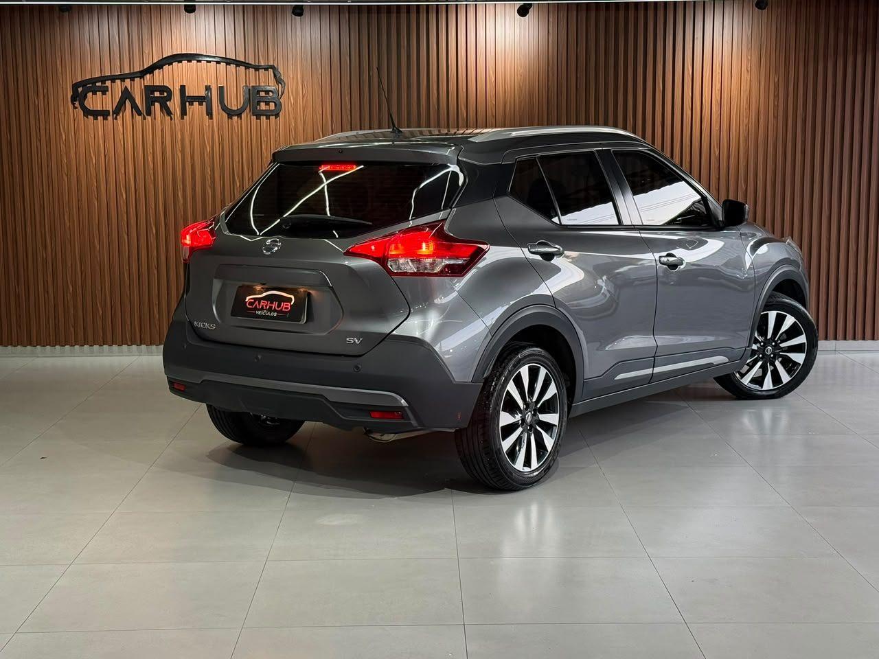 Foto numero 3 do veiculo Nissan Kicks SV CVT - Cinza - 2019/2020