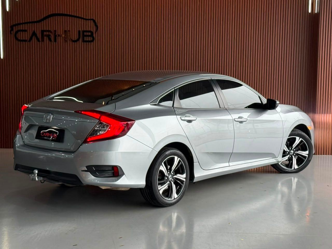 Foto numero 3 do veiculo Honda Civic EX CVT - Prata - 2016/2017