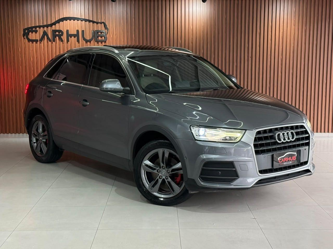 Foto numero 1 do veiculo Audi Q3 1.4 TFSI/TFSI Flex S-tronic 5p - Cinza - 2017/2017