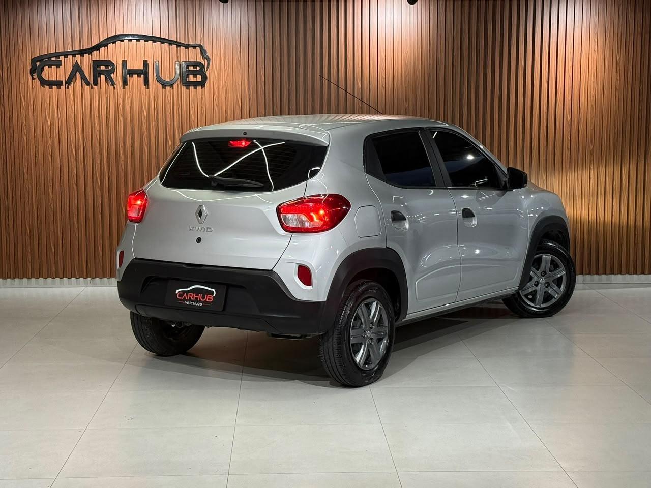 Foto numero 3 do veiculo Renault Kwid Zen 1.0 Flex 12V 5p Mec.  - Prata - 2024/2025