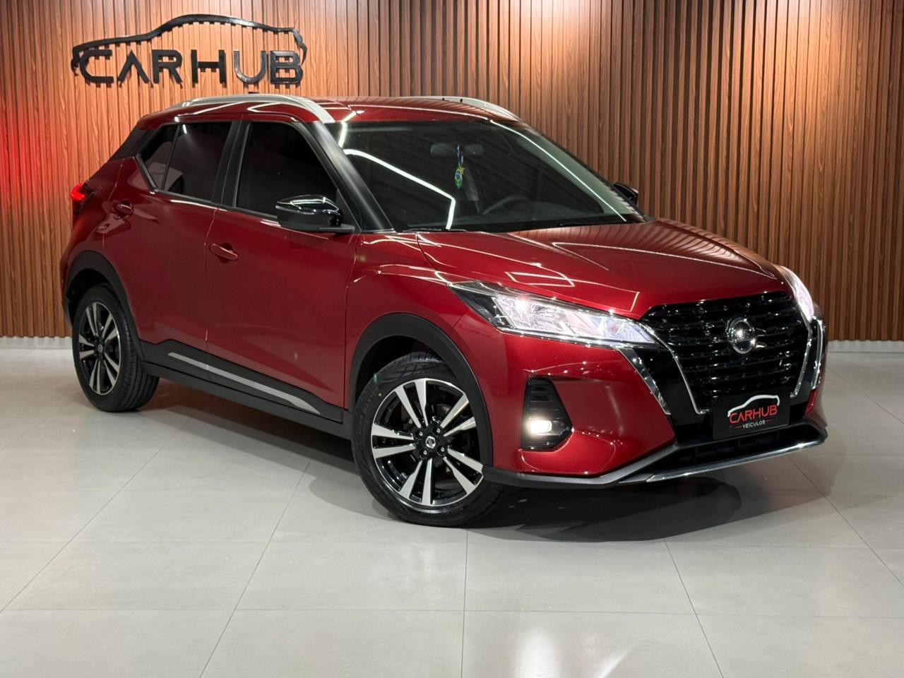 Foto numero 1 do veiculo Nissan Kicks ADVANCE CVT - Vermelha - 2022/2022