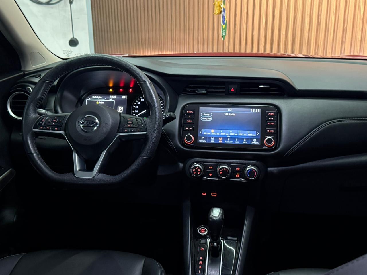 Foto numero 14 do veiculo Nissan Kicks ADVANCE CVT - Vermelha - 2022/2022
