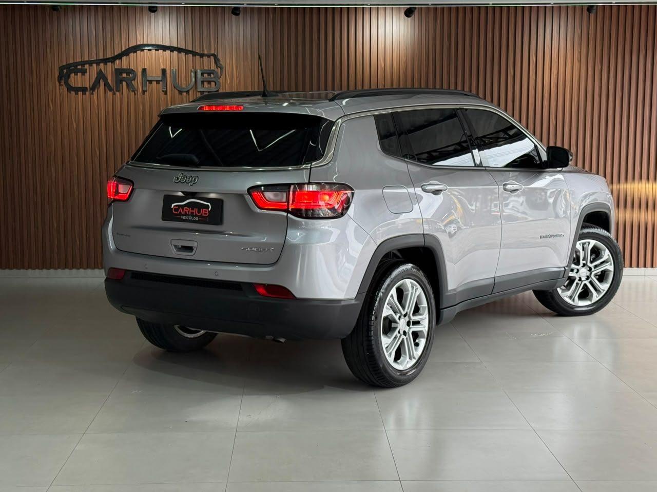 Foto numero 3 do veiculo Jeep Compass SPORT T - Prata - 2025/2025