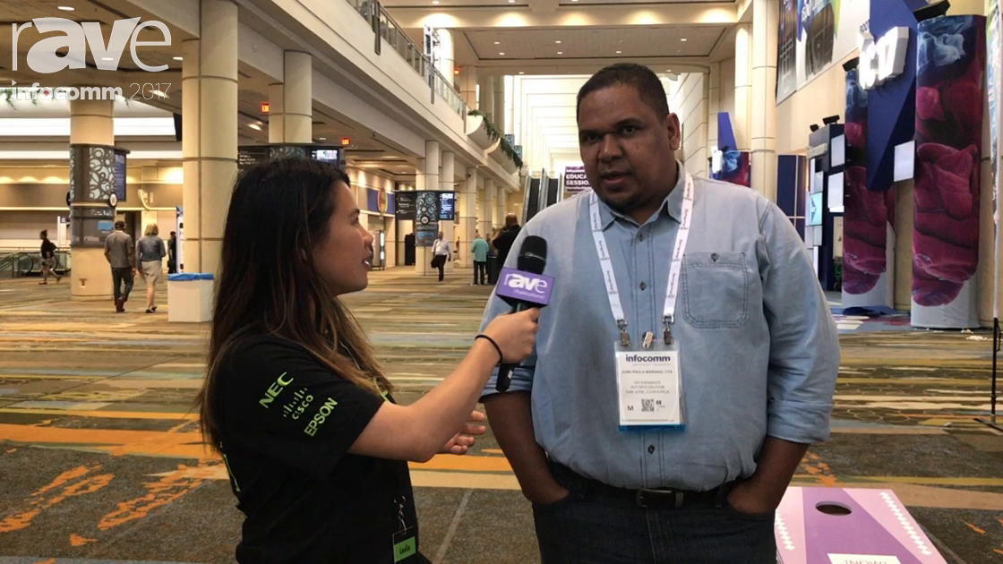InfoComm 2017: Leslie Speaks to Juan Paula From AvT Corporation