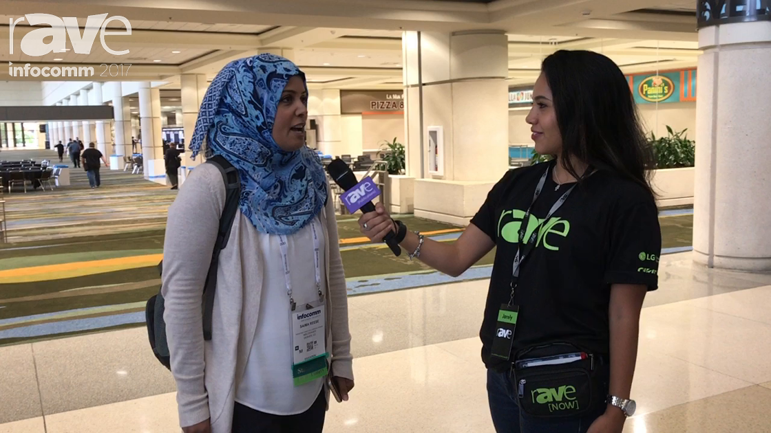 InfoComm 2017: Saima Reese Talks About InfoComm 2017 with Jarely
