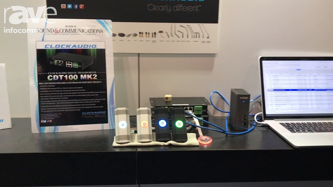 2017 Clockaudio Reveals CDT100 MK2 for RGB Control rAVe [PUBS]