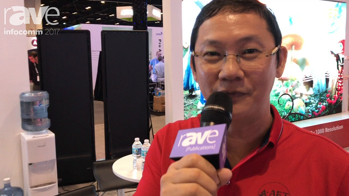 InfoComm 2017: AET Displays Limited Goldfinch Fine Pitch Diplays