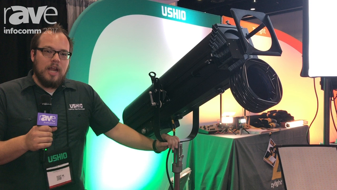 InfoComm 2017: Zylight Showcases Ushio Sai-300 LED Follow-Spot Fixture
