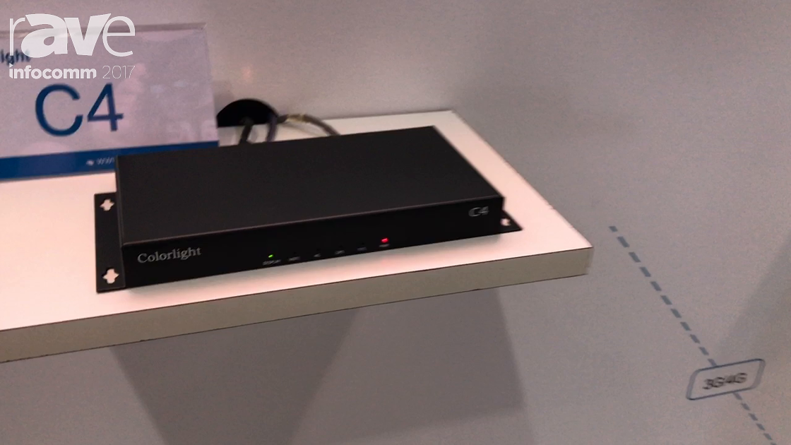 InfoComm 2017: Colorlight Talks About Its C4 Sender