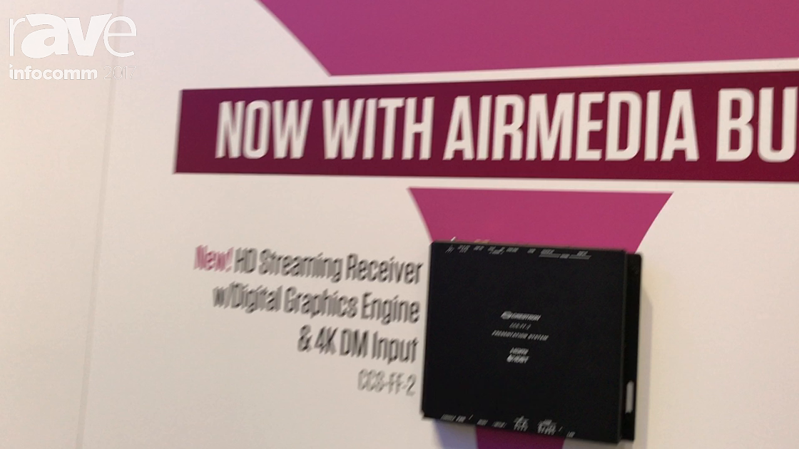 InfoComm 2017: Crestron Electronics Shows Off AirMedia