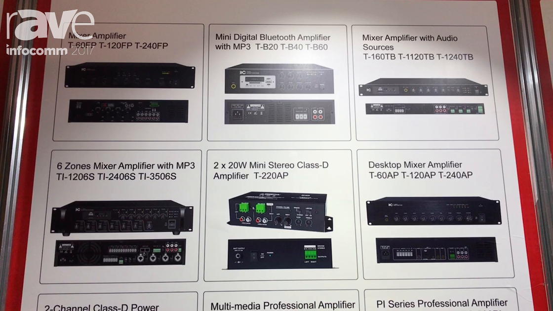InfoComm 2017: ITC Showcases Its Mixer Amplifiers