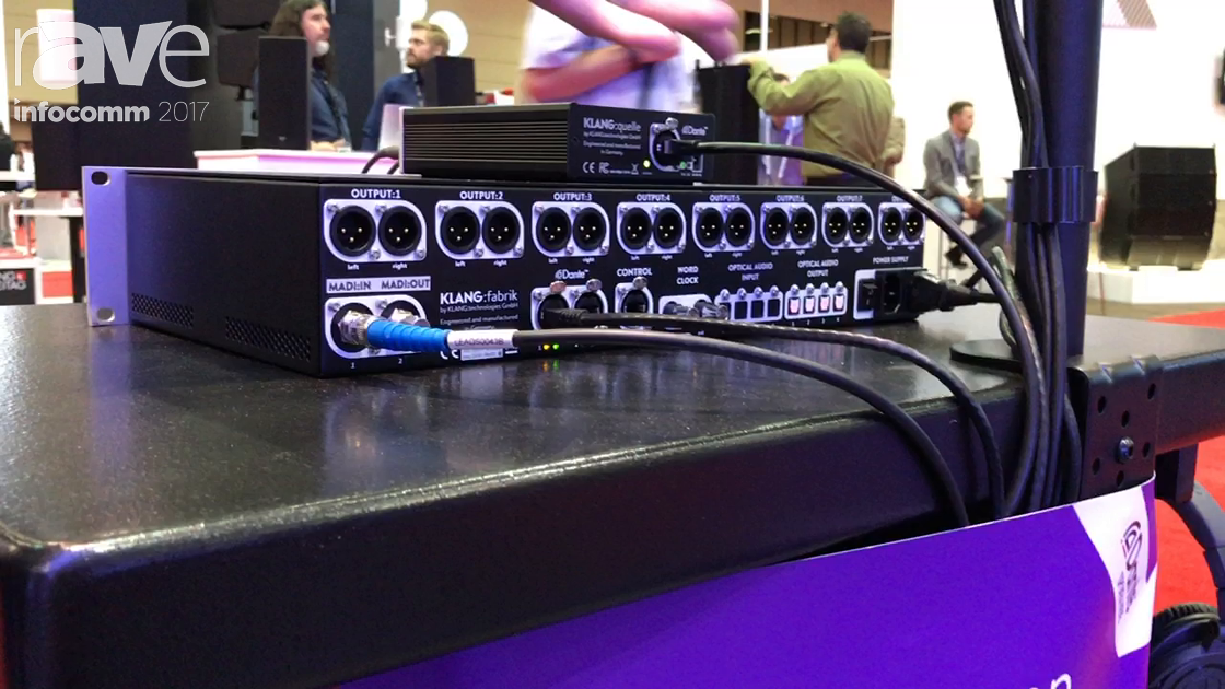 InfoComm 2017: KLANG Shows Off the Fabrik Digital 3D Audio Mixing Desk