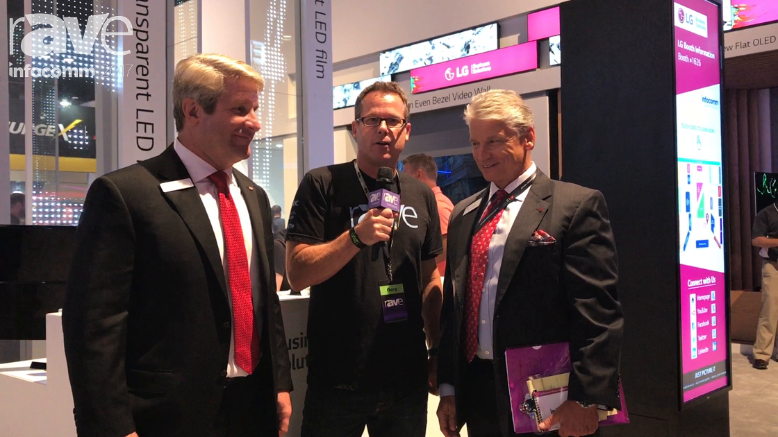 InfoComm 2017: Clark Brown and Dan Smith of LG Give Gary Kayye an Exclusive Booth Tour