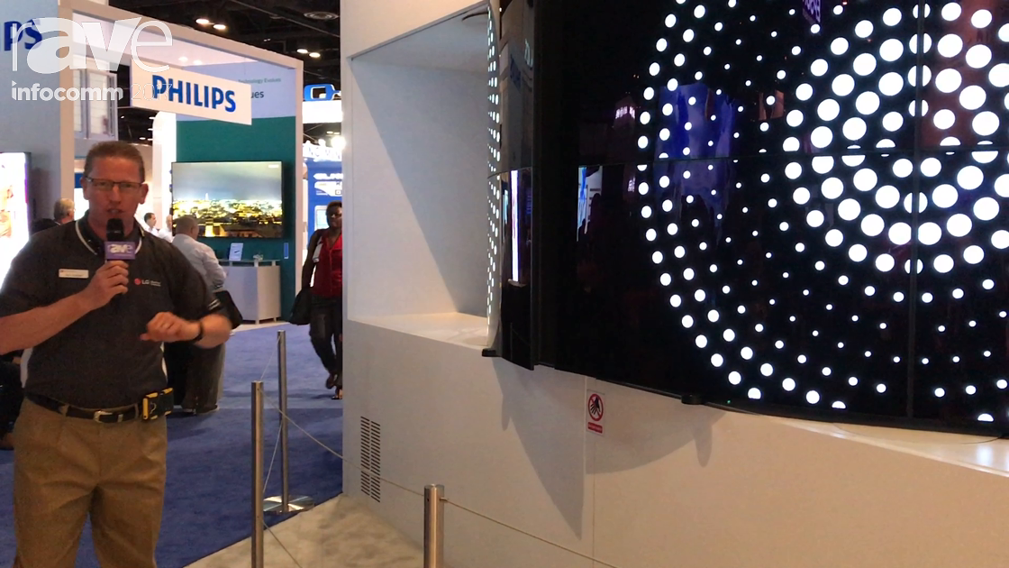 InfoComm 2017: LG Demos OLED Twister Digital Signage Solution