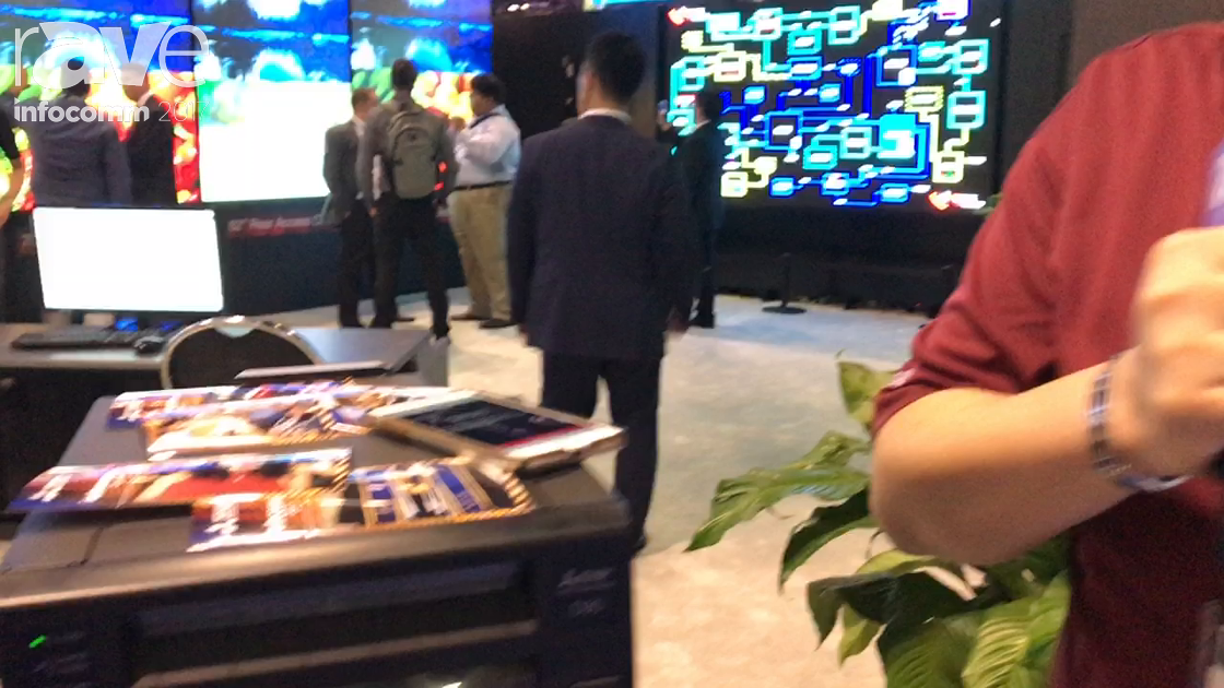 InfoComm 2017: Mitsubishi Electric Demonstrates Their Cell Phone Wi-Fi Print Station