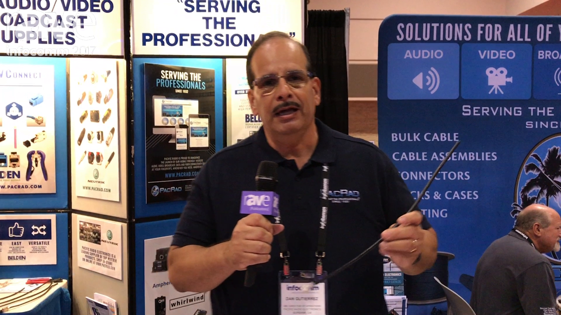 InfoComm 2017: Pacific Radio Exhibits 4K Ultra-High-Definition Media Cable
