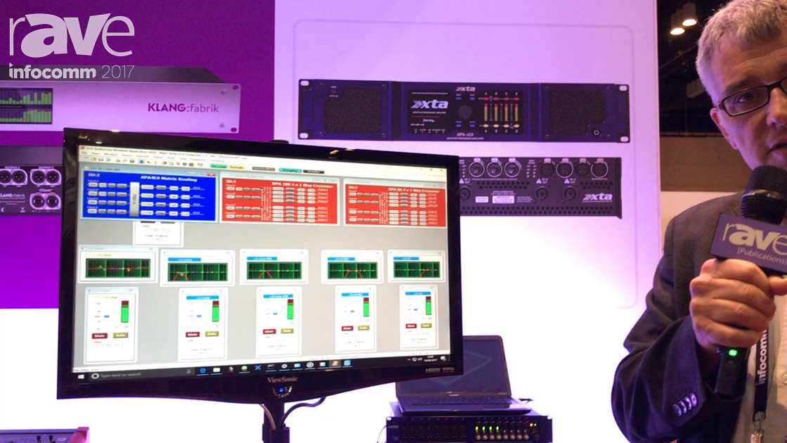 InfoComm 2017: XTA Talks About the DPA and DNA Power Amplifiers
