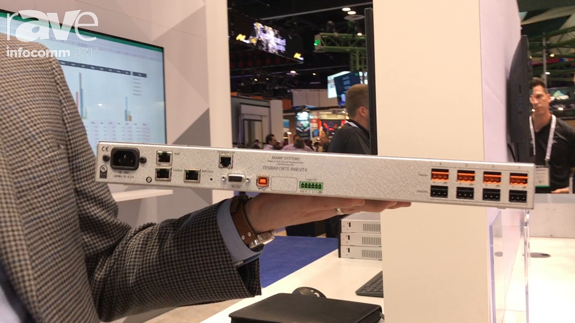 InfoComm 2017: Biamp Shows Off TesiraFORTE AVB VT4 Model