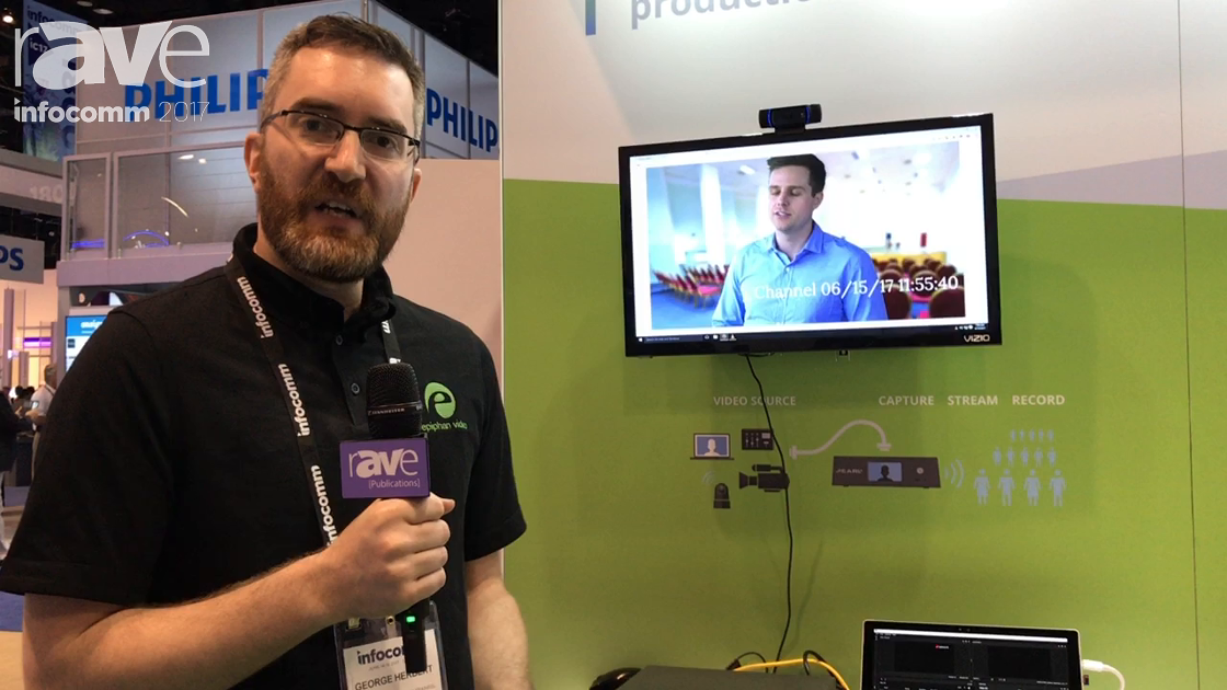 InfoComm 2017: Epiphan Video Talks About Pearl-2