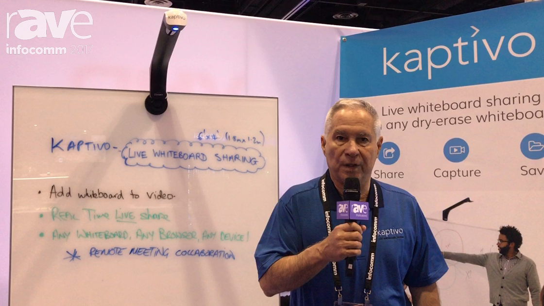 InfoComm 2017: Kaptivo Features Live Whiteboard Sharing