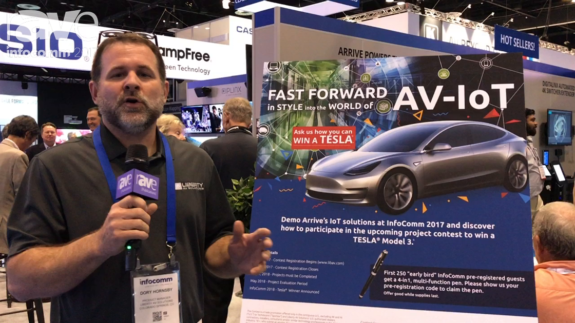 InfoComm 2017: Liberty AV Promotes TESLA Contest