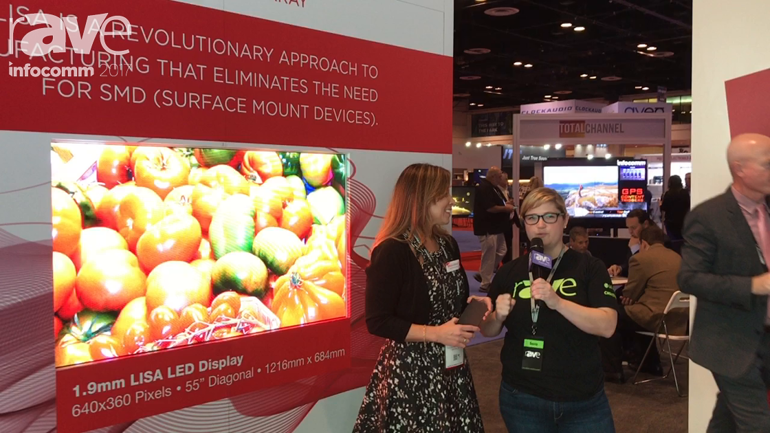InfoComm 2017: Sara Abrons Interviews Johanna Ocampo of SiliconCore About LISA