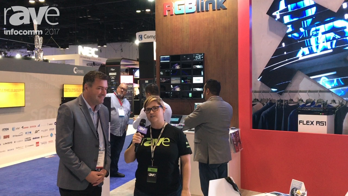 InfoComm 2017: Sara Abrons Talks to Justin Knox at RGBlink About Affordable Video Wall Processing