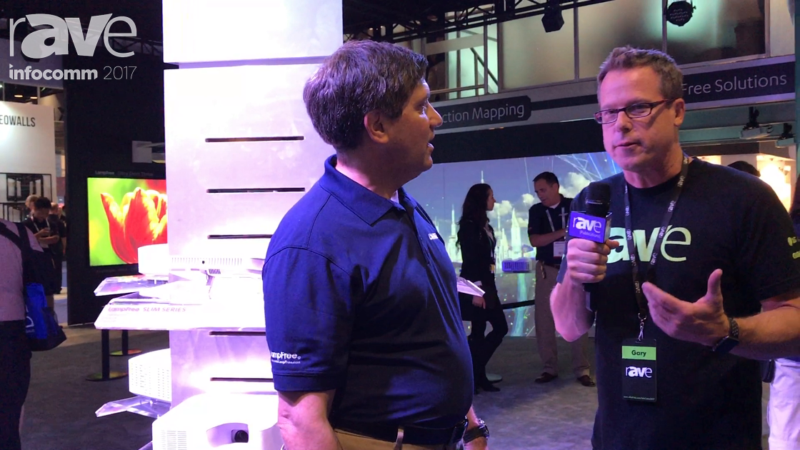InfoComm 2017: Gary Kayye Speaks to Joseph Gillio of Casio About Its LampFree Technology