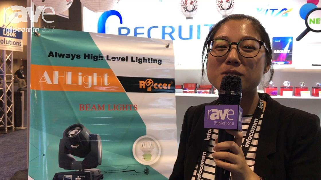 InfoComm 2017: AHLight Showcases Beam Lights