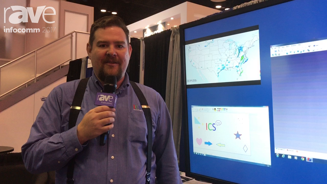 InfoComm 2017: ICS Technology Video Wall Processor With WC-Touch Technology