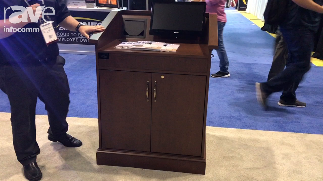 InfoComm 2017: Marshall Furniture Discusses the Custom MLP with 180 Degree Rotating Base