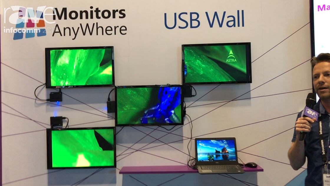 InfoComm 2017: Monitors Anywhere Talks About USB Wall