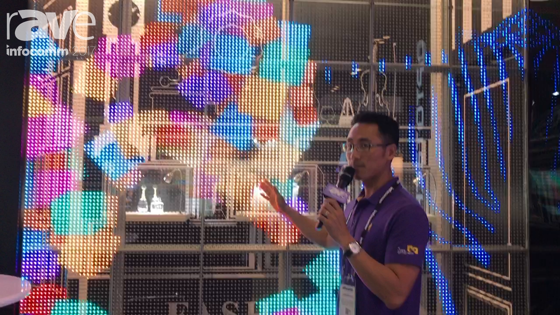 InfoComm 2017: Optotech Features Transparent Glass Display