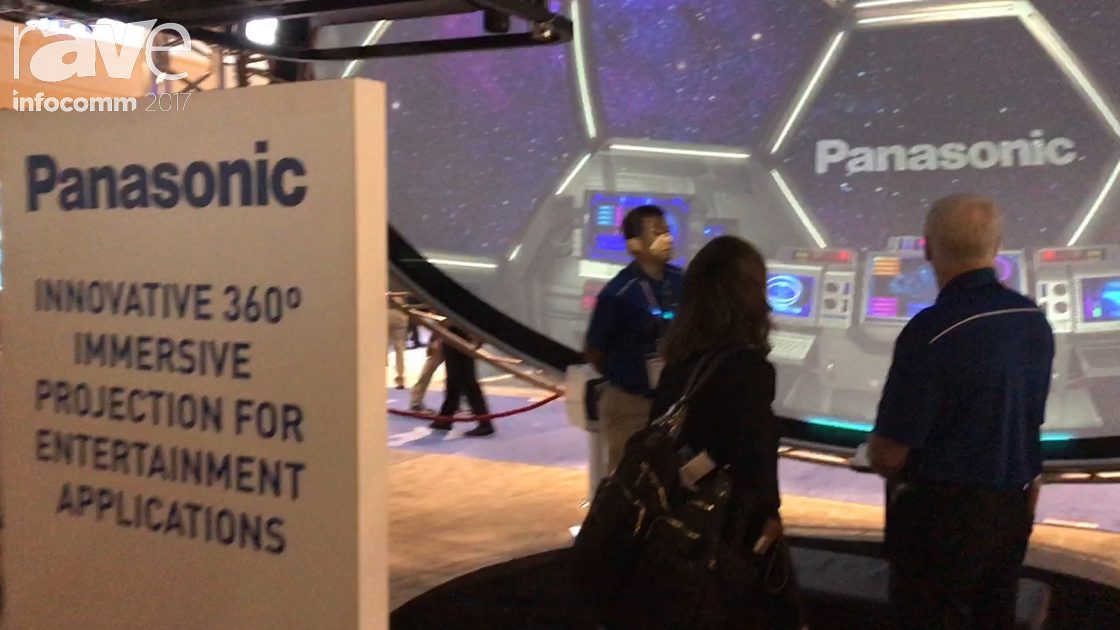 InfoComm 2017: Panasonic Presents Its 360 Immersive Projection for Entertainment Applications