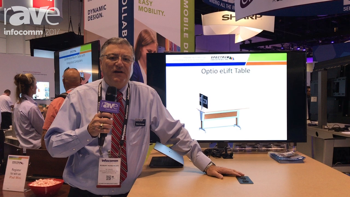 InfoComm 2017: Spectrum Industries Introduces the Optio Table