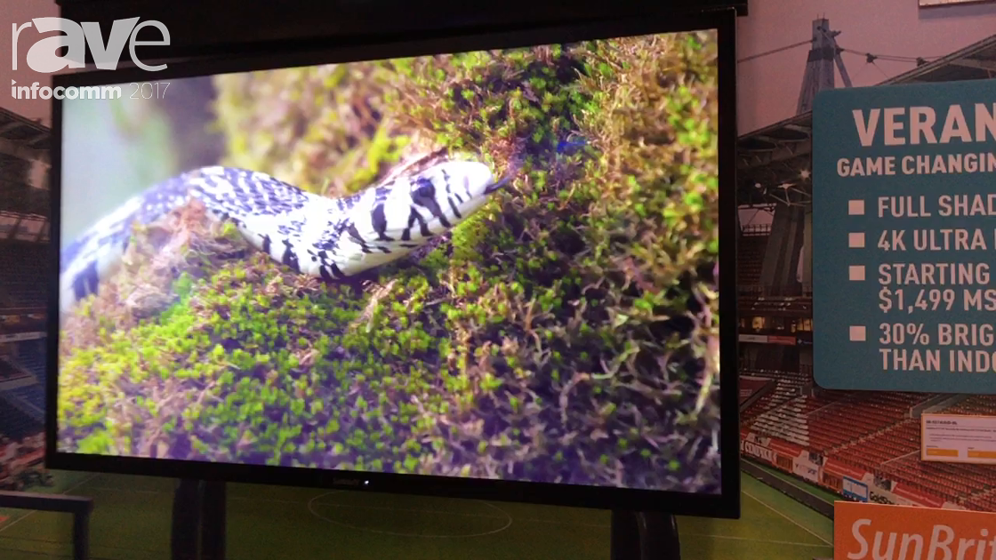 InfoComm 2017: SunBriteTV Features 55″ Veranda Outdoor TV