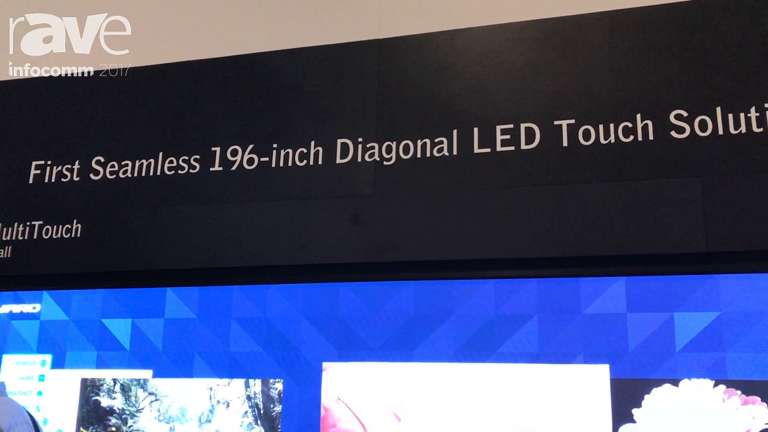 InfoComm 2017: Leyard Showcases the LED MultiTouch Interactive LED Video Wall