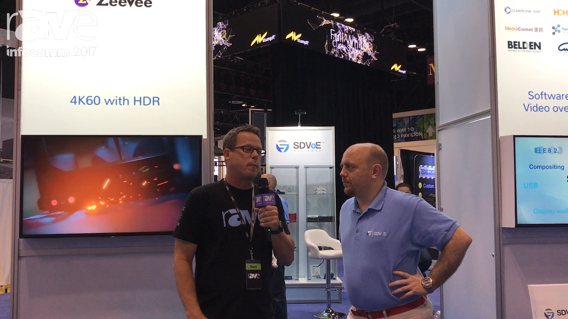 InfoComm 2017: Gary Kayye and Justin Kennington of SDVoE Talk About Why HDBaseT Is Flawed