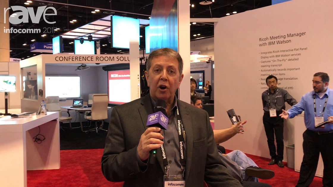 InfoComm 2017: Ricoh Exhibits Watson Meeting Management AI